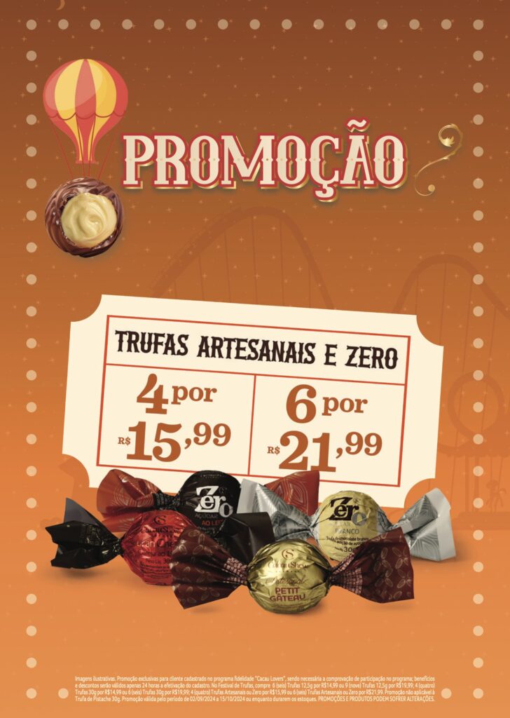 Ofertas Cacau Show - Promoção Cacau Show